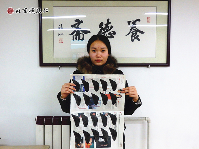 来自黑龙江的学员展示「人生第一点」